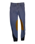 Tredstep Solo Knee Patch Breeches in Periwinkle - Women's 24R