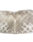 Equestrian Stockholm Dressage Saddle Pad in White Perfection