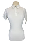 Noble Outfitters 'Miley' Polo Shirt in White