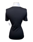 Equisite 'Bella' Schooling Top in Black