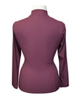 The Urban Strides 'Ribbed Mockneck' Shirt in Raisin