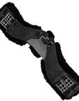 Total Saddle Fit Shoulder Relief Short Girth w/ Fleece Liner in Black