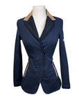Animo Competition Jacket in Navy/Tan