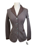Animo Competition Jacket in Brown Chevron