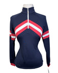 Kastel Champion Collection Mid Weight Shirt in Navy/Red/White