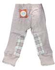 Mini Britches Baby Riding Pants in Pink/Pink Plaid