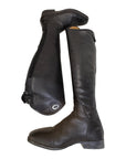 Parlanti Denver Pro Dress Boots in Black - Women's 39 XLH (US 8.5 X-Wide/Tall)