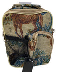 Canvas Mini-Bag in Tan Horse Print