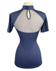 Equisite 'Carina' Competition Shirt in Navy