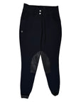 Cavalleria Toscana Knee Grip Breeches in Black