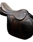 Trilogy 'The Talisman' Jumping Saddle in Brown - 17"