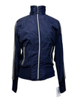 Back on Track 'Monroe' Jacket in Navy/Silver