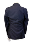 RJ Classics Washable Hunt Coat in Navy Plaid