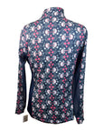 Romfh Chill Factor Long Sleeve Sunshirt in Navy/Pink Bits