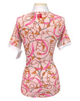 Kastel Short Sleeve Sunshirt in Pink Tack - Women's Medium