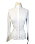 Cavalleria Toscana Button Down Competition Shirt in White