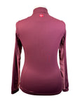 Kastel Signature Long Sleeve Shirt in Deep Rose