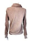Pomme 'Riviera' Terry Sweater in Nougat