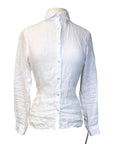 KAVAL Button-Up Top in White