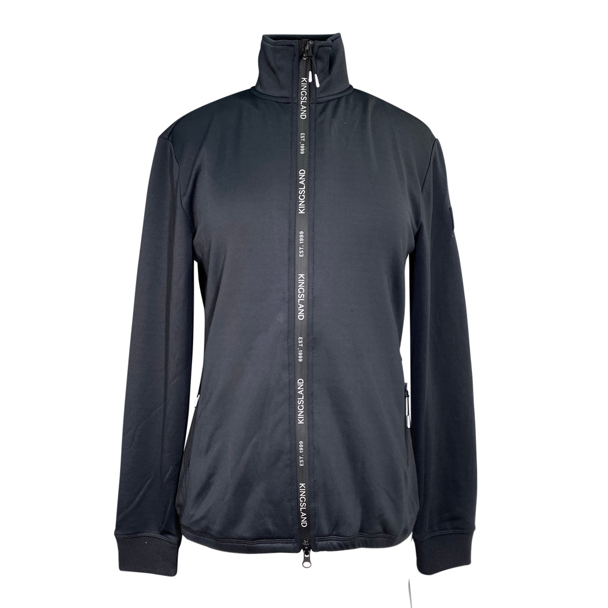 Kingsland 'Valdis' Unisex Fleece Jacket in Navy Unisex Small