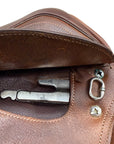 Pessoa 'A/O AMS' Saddle in Brown - 16.5"