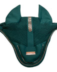 HorseGloss 'Celine' Ear Bonnet in Emerald