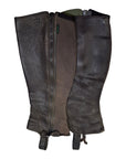 Ariat 'Breeze' Washable Half Chaps in Brown - Women's Large/Reg