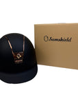 Samshield Shadowmatt Helmet in Black/Rose Gold