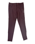 Free Ride Equestrian 'Lux' Full Seat Breeches in Burgundy