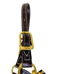 Walsh Triple Stitch Halter in Brown