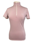 R.J. Classics 'Maya' 37.5 Short Sleeve Training Shirt in Dusty Pink - Women's Small