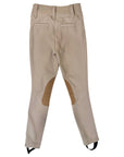 Free Ride Equestrian Knee Patch Jodhpurs in Tan - Children's 10-11