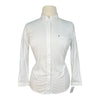 A Tiss B 'Voltige' Long Sleeve Show Shirt in White