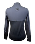 Montar 'Rebel' Training Shirt in Charcoal/Black