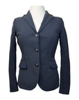 Cavalleria Toscana Competition Riding Jacket in Navy Pinstripe