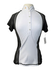 Maya Delorez 'Stella' Competition Top in White/Grey