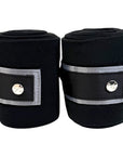 The Modern Horse Polo Wraps in Black - Full