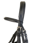 ExionPro Padded Hunter Bridle in Deep Brown - Full