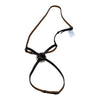 Beval Gladstone Plain Flat Figure 8 Noseband in Chocolate