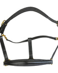 Otto Schumacher Leather Halter in Black