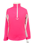 TuffRider Kids Long Sleeve Shirt in Hot Pink