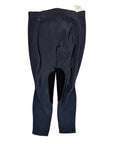 Irideon Cadence Ribbed Riding Tights in Navy - Women's Large