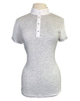 Equiline 'Sunny' Competition Polo in Grey Mélange