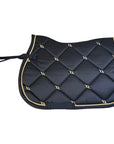 Back on Track 'Nights Collection' Saddle Pad in Navy