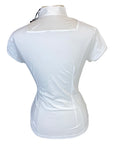 Cavalleria Toscana Technical Bib Show Shirt in White