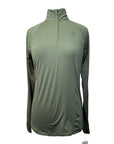 Ariat 'Lowell 2.0' 1/4 Zip Shirt in Fern