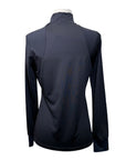 Kastel LS Mock Neck Performance Shirt in Black