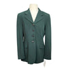 Grand Prix EQJ Show Coat in Hunter Green