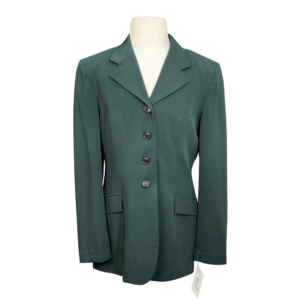 Grand Prix EQJ Show Coat in Hunter Green