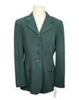 Grand Prix EQJ Show Coat in Hunter Green